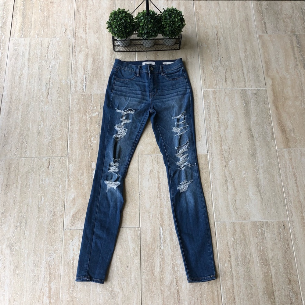 PacSun Ripped Jegging Jeans - Picture 4 of 5